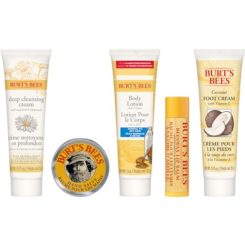 Burt's Bees Christmas Stocking Stuffers Gift Set - 6 Classic Products