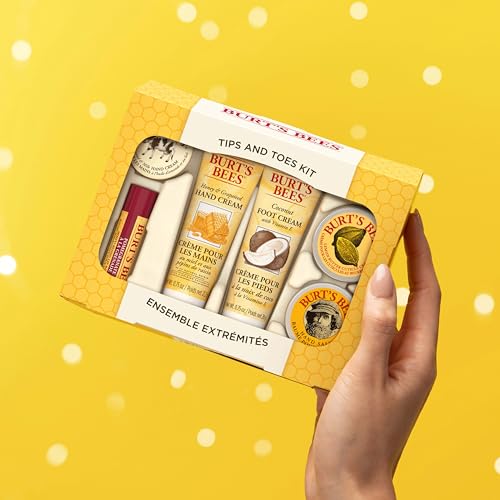 Burt's Bees Christmas Stocking Stuffers Gift Set - 6 Classic Products