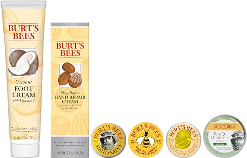 Burt's Bees Christmas Stocking Stuffers Gift Set - 6 Classic Products