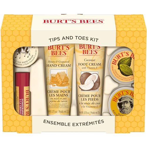 Burt's Bees Christmas Stocking Stuffers Gift Set - 6 Classic Products