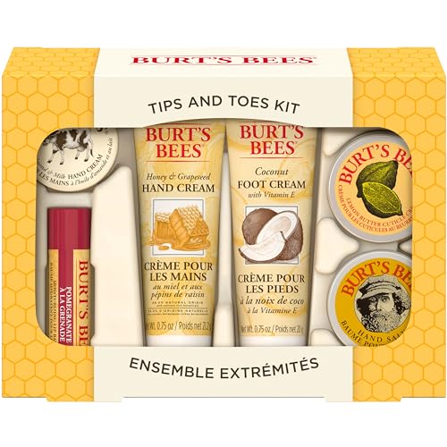 Burt's Bees Christmas Stocking Stuffers Gift Set - 6 Classic Products