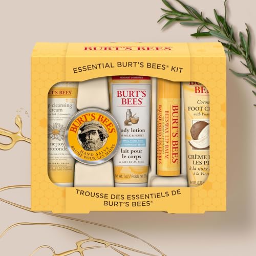 Burt's Bees Christmas Stocking Stuffers Gift Set - 6 Classic Products