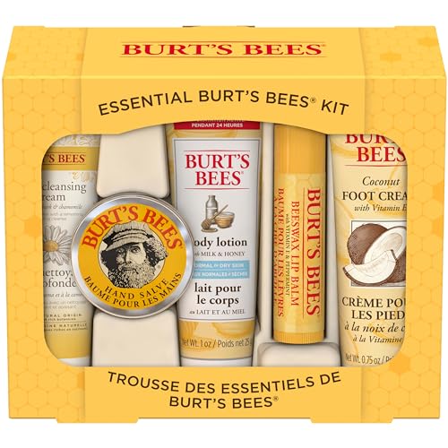 Burt's Bees Christmas Stocking Stuffers Gift Set - 6 Classic Products