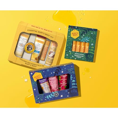 Burt's Bees Christmas Stocking Stuffers Gift Set - 6 Classic Products