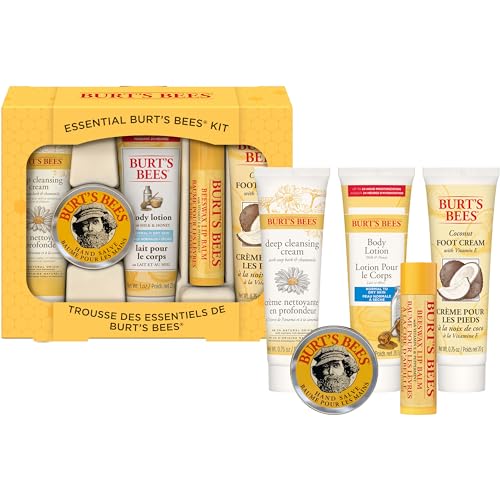 Burt's Bees Christmas Stocking Stuffers Gift Set - 6 Classic Products