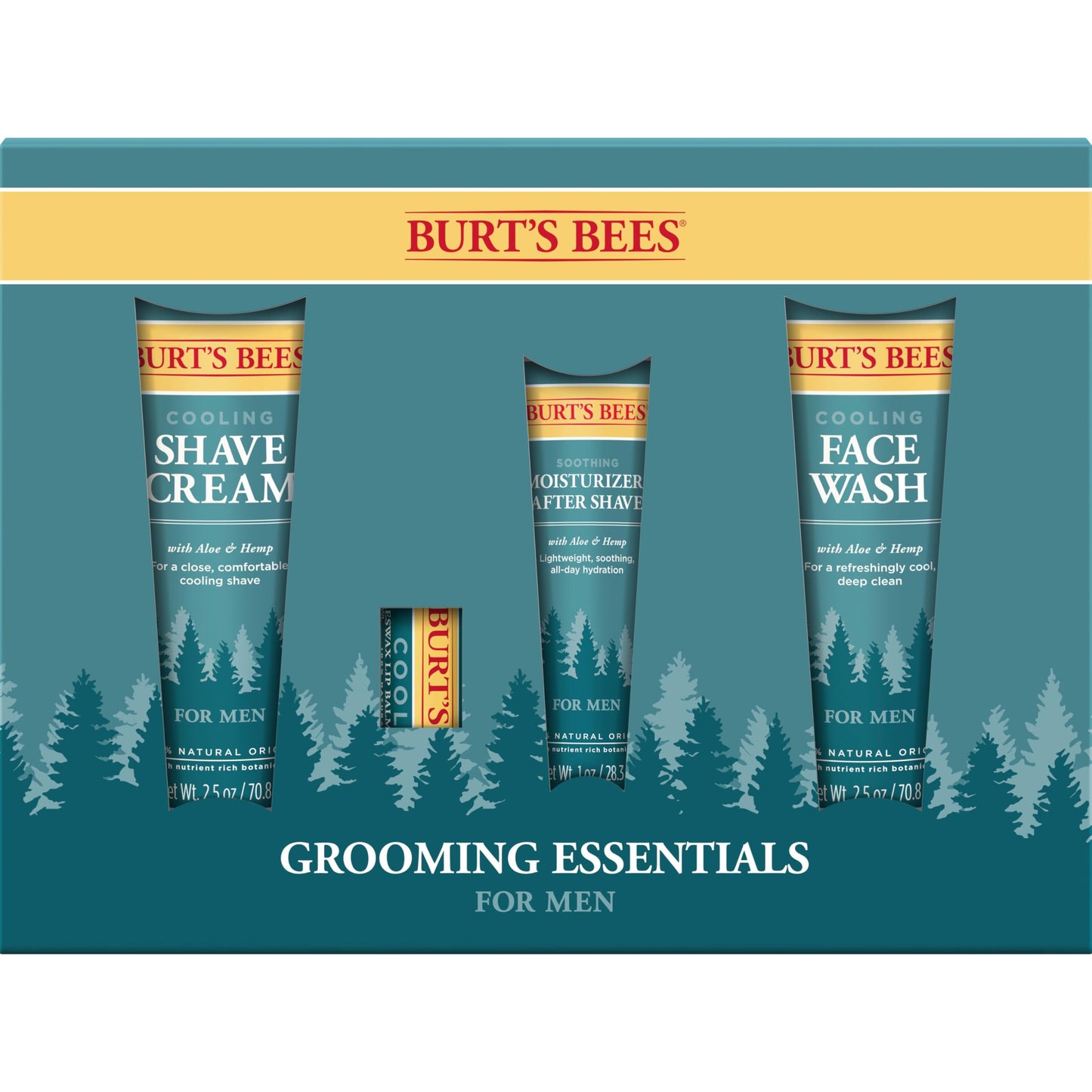 Burt's Bees Christmas Stocking Stuffers Gift Set - 6 Classic Products